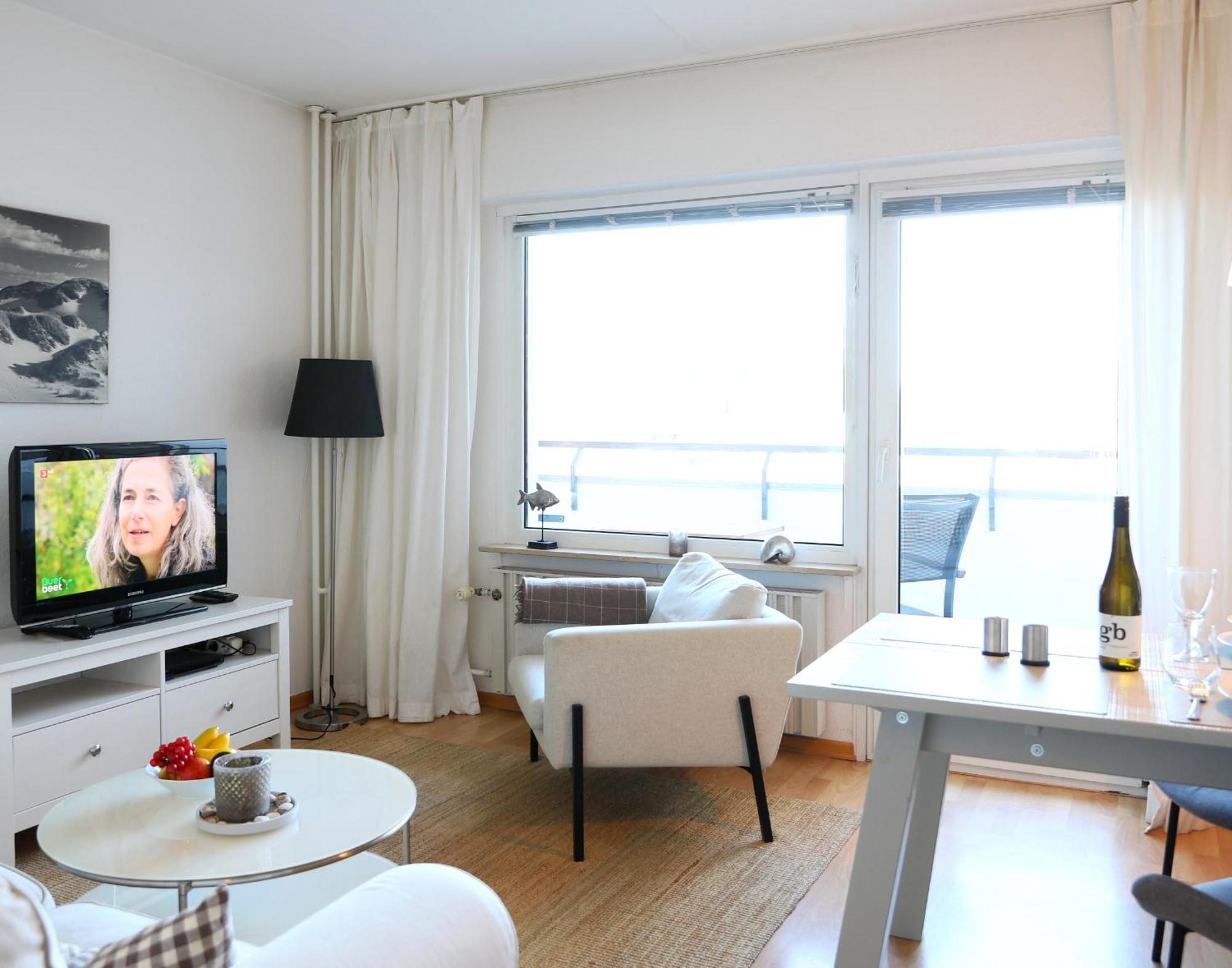 Modernes 2-Zimmer-Appartement Mit Balkon. Вестерланд Екстер'єр фото