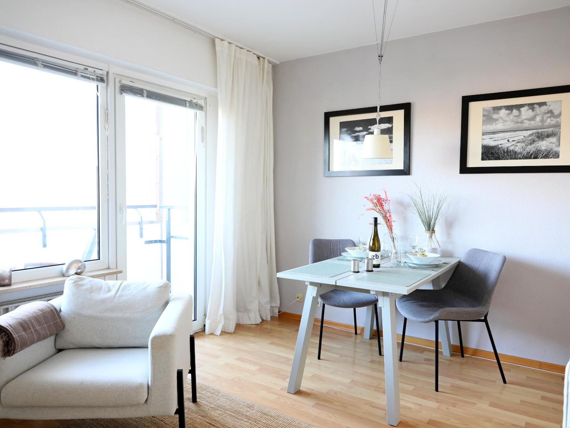 Modernes 2-Zimmer-Appartement Mit Balkon. Вестерланд Екстер'єр фото
